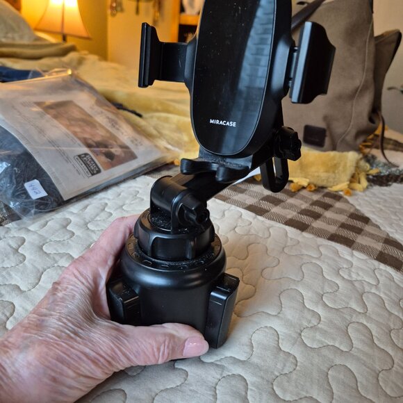 Miracase Upgraded Version Cup Phone Holder for Car, Used in like new condition - Picture 2 of 4
